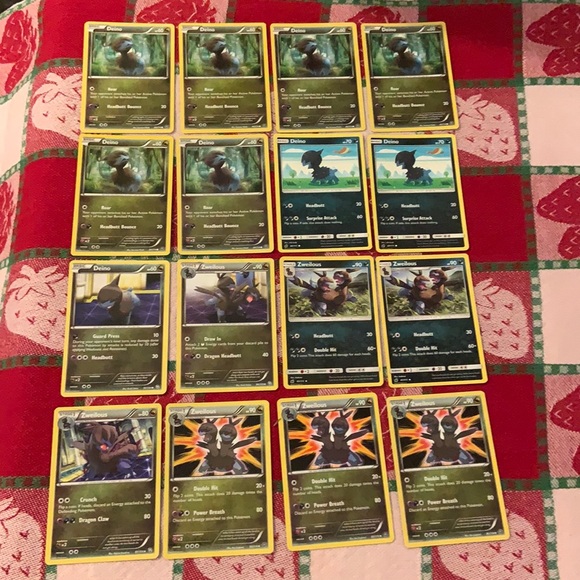 Pokemon TCG Hydreigon/Zweilous/Deino Bundle (23 Cards) - Picture 2 of 16